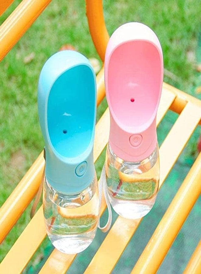 Glitzn Dog Water Bottle, Leak Proof Portable Puppy Water Dispenser Drinking Feeder Pet Care Cup for Outdoor Walking, Hiking, Travel (550ml) - Image 1
